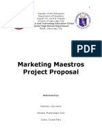Marketing Project Proposal