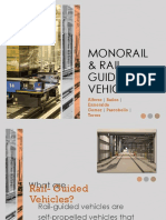 Learn about monorails and rail-guided vehicles