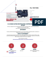 Double Acting Reciprocating Compressor