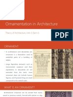 Ornamentation in Architecture