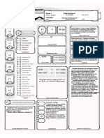 5e Starter Set - Character Sheets RUS PDF