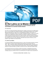 El Rol Latino en La Mision Global - Daniel Diaz