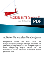 Model Inti (Model Tetes Cairan)
