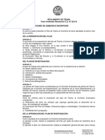 Reglamento de Tesina de FHUC - PDF