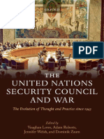 Oxford University Press Usa The United Nations Security Council and War The Evolution of Thought and Practice Since 1945 Aug 2008