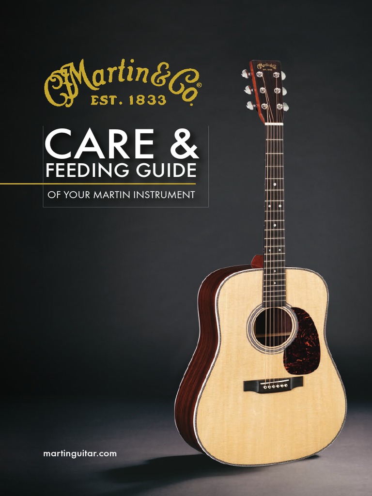 2017 Martin Care PDF Guitars Humidity