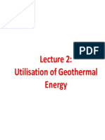 Minggu 2 - Utilisation of Geothermal Energy - 2 PDF