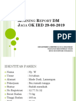 Jaga Operating Kamer Kamis 29 Agustus 2019