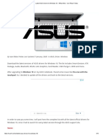 Latest ASUS drivers for Windows 10 - Official links - Ivan Ridao Freitas