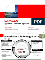 Upgrade To Oracle WebLogic Suite 11g