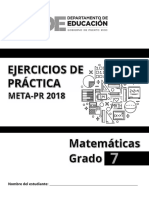 Ejercicios Matematicas 7