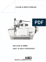Pegasus (W&G) 500 I & 500 II Overlocks PDF