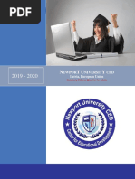 Newport University CED Catalog 2019-2020