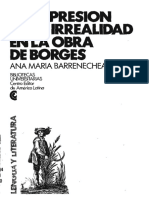 BARRENECHEA - La Expresión de La Irrealidad en La Obra de Borges PDF