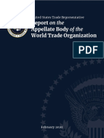 REPORT ON THE APPELLATE BODY OF THE WTO