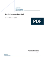 Brexit Status and Outlook - Congressional Research Service Feb 2020