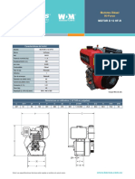 Motor Diesel Hi-Force D 13 HF-R 13hp 498cc