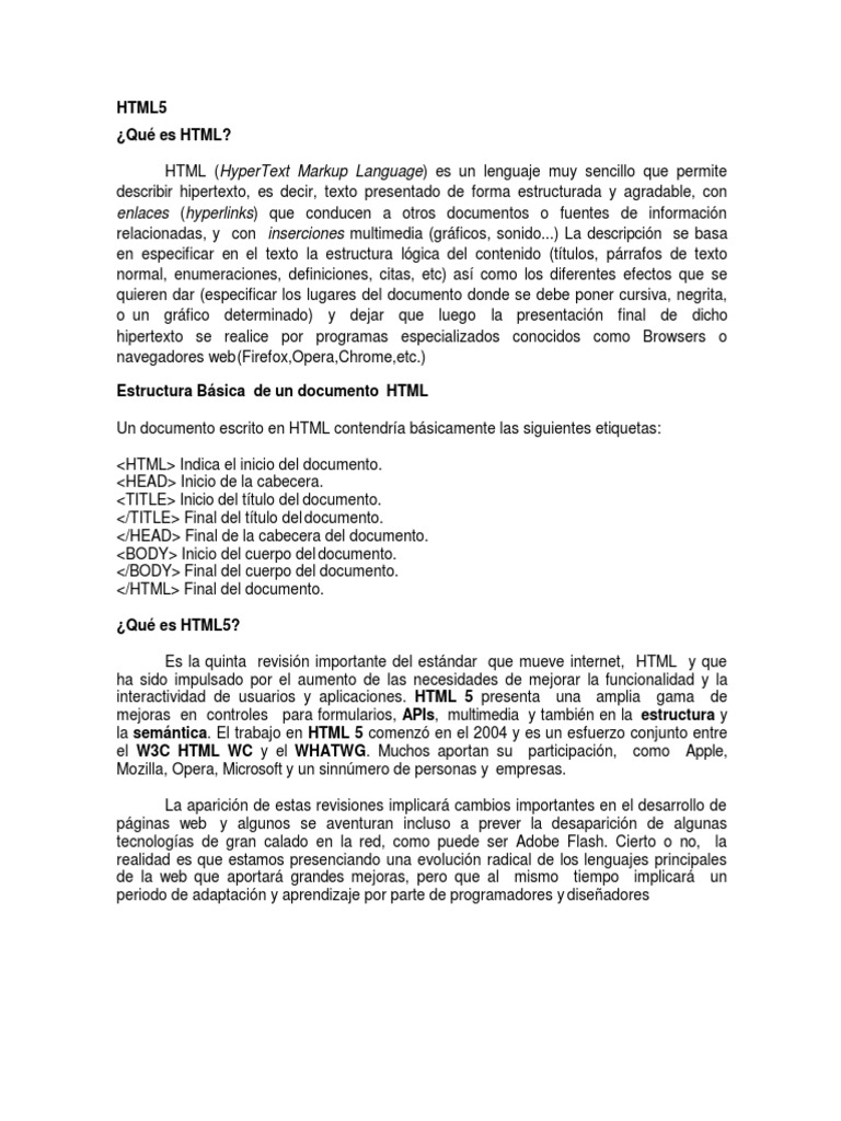 Curso de HTML5 | PDF | Bootstrap (marco frontal) | HTML