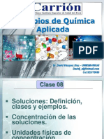 QUIMICA-Clase 07-Soluciones - Unidades de Concentración