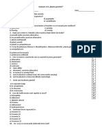 Cl.9 Bio. Bazele Geneticii