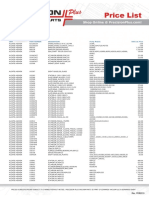 Precision Plus Price List USD - Feb 2019 PDF