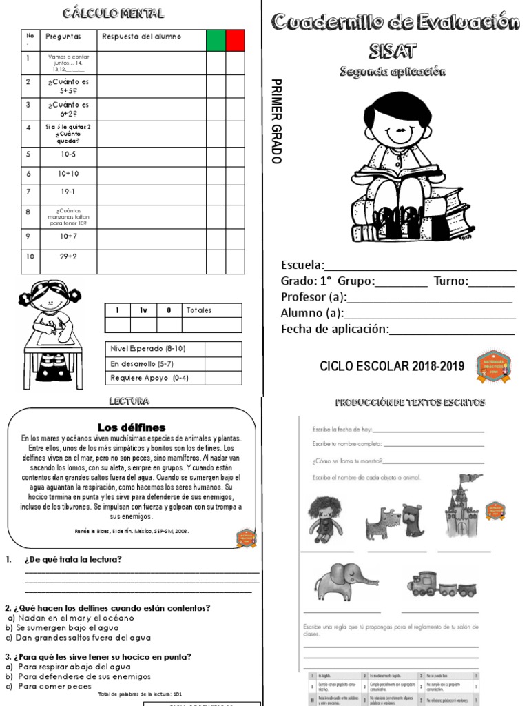 Sisat Primer Grado PDF PDF Organismos Naturaleza