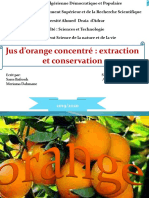 JUS D'orange