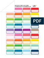 PDF - 0.9 inch boxes colors by Lovely Planner- frosted inside