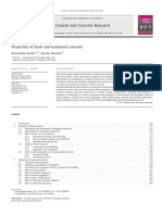 Properties of Fresh and Hardened Concrete