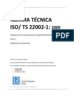 ISO TS 22002-1-2009