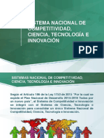 Sistema Nacional de Competitividad