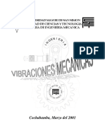VIBRACIONES MECANICAS Univ San Simon Bolivia PDF