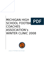 Michigan High School Football Coaches Association'S Winter Clinic 2008