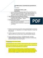 Fundamentos epistemológicos y sociopolíticos del proyecto