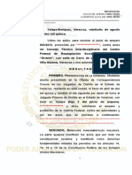 Sentencia de Amparo Ind. Por Falta de Atencion Medica en Una Prision PDF