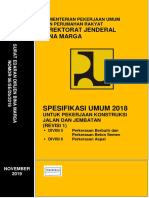 SE DJBM No.6 Tahun 2019 - Spesifikasi Umum 2018 Revisi 1 - DIVISI 5 & 6