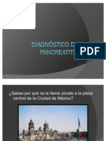 Diagnóstico de Pancreatitis