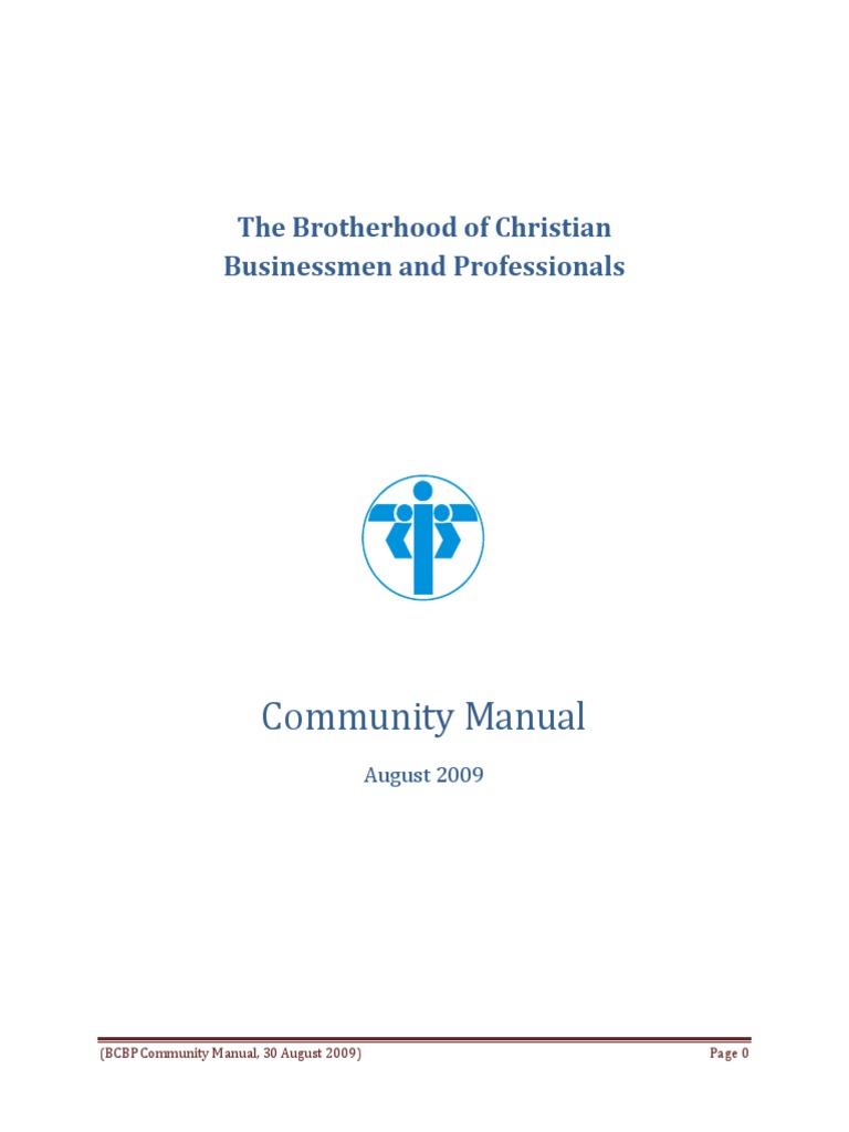 BCBP Community Manual Overview | PDF | Evangelism | Catholic Church