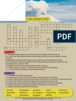 Volcano Crossword and Facts