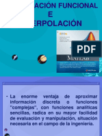 APROXIMACIÓN POLINOMIAL E INTERPOLACIÓN