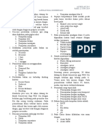 Latihan Soal UAS Konservasi 1 Alveolar