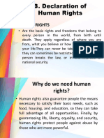 Declaration of Human Rights Explained