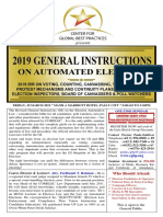 Flyer - 2019 General Instructions                                           on Automated Election - ERD