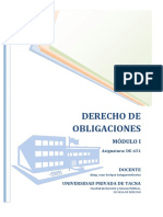 Módulo I - Derecho de Obligaciones 2015