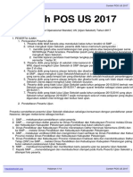 Contoh POS US Berikut Contoh POS (Prosedur Operasional Standar) US (Ujian Sekolah) Tahun 2017-Dikonversi