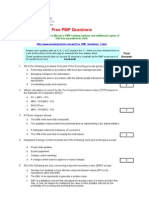 Free PMP Questions