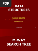 06. M-Way Search Tree