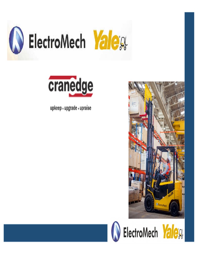 Yale Electromech Cranedge Forklift Technology