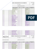 F-31 SG-SST Formato Listado Maestro de Documentos
