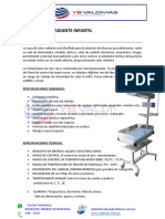 Calentador Radiante Infantil Marca David Mod HKN 90 PDF